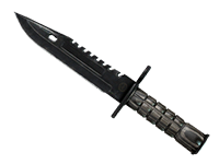 ★M9 Bayonet | Black Laminate (Черный глянец)