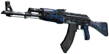 AK-47 | Blue Laminate (Синий глянец)