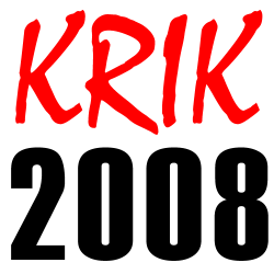 Логотип KRIK 2008.